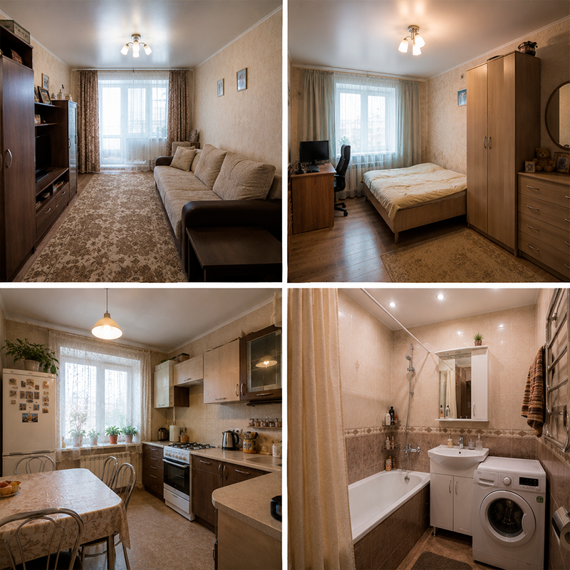 4-комн. квартира, 75,0 м². г. Электросталь — изображение 2