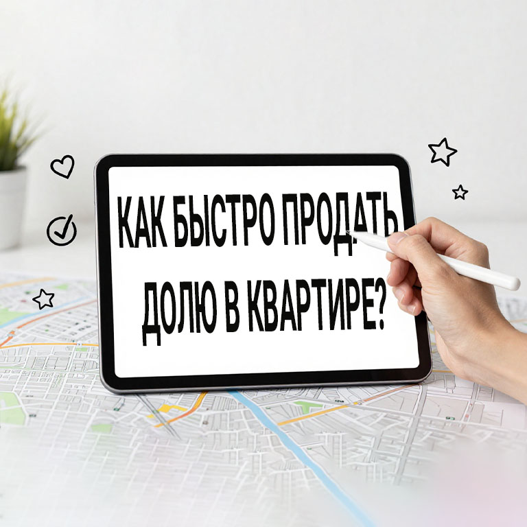 Как быстро продать долю в квартире?