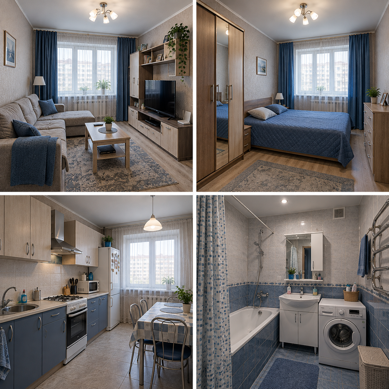 2-комн. квартира, 68 м². г. Долгопрудный