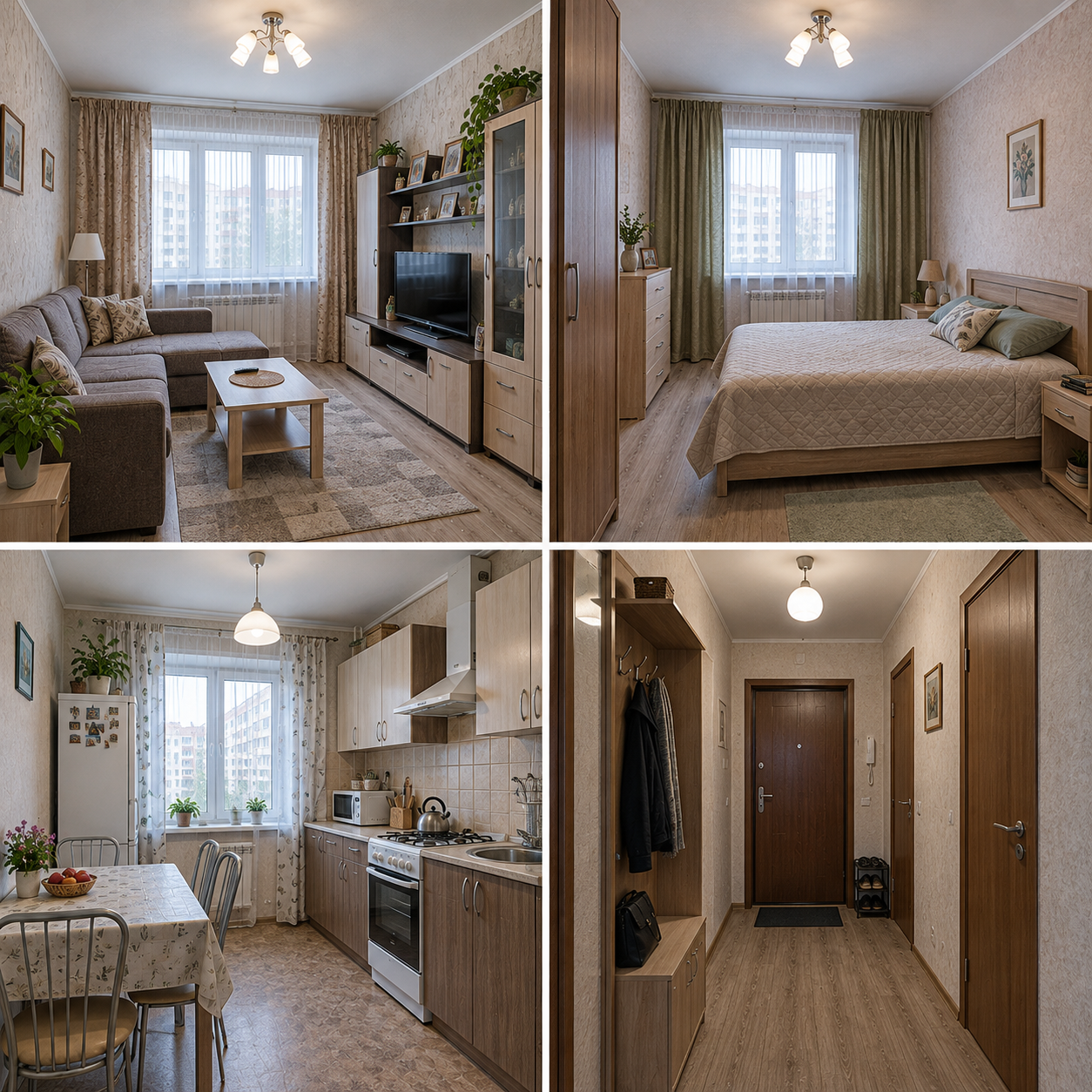 1-комн. квартира, 33,1 м². г. Кашира