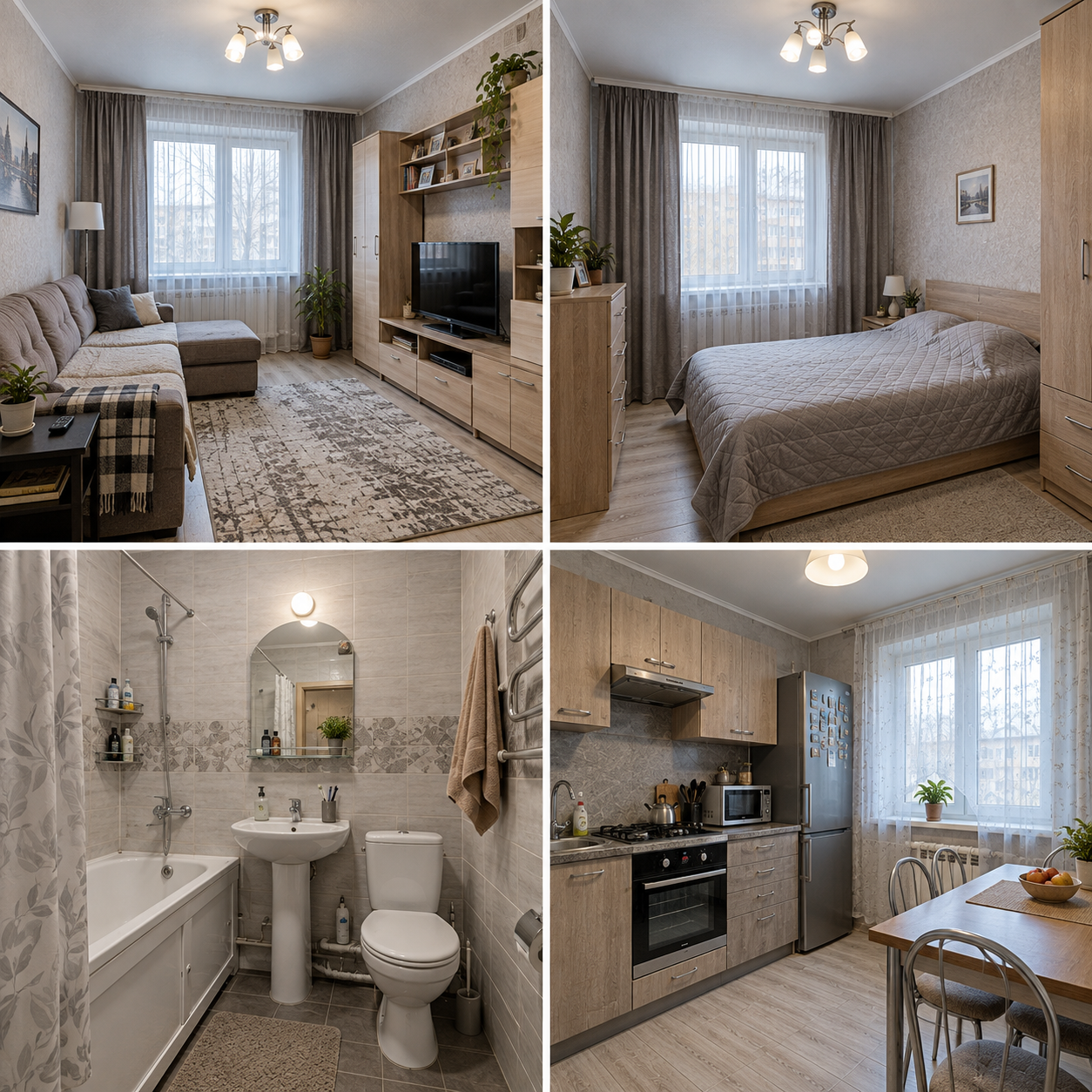2-комн. квартира, 51 м². г. Клин