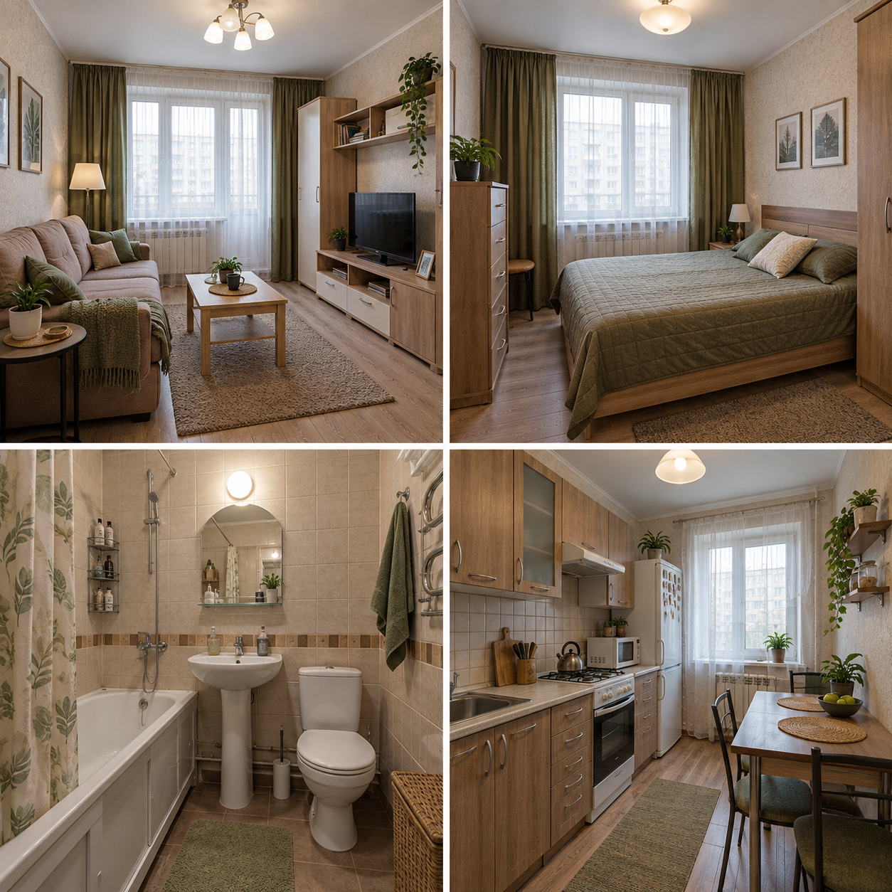 2-комн. квартира, 43 м². г. Красногорск