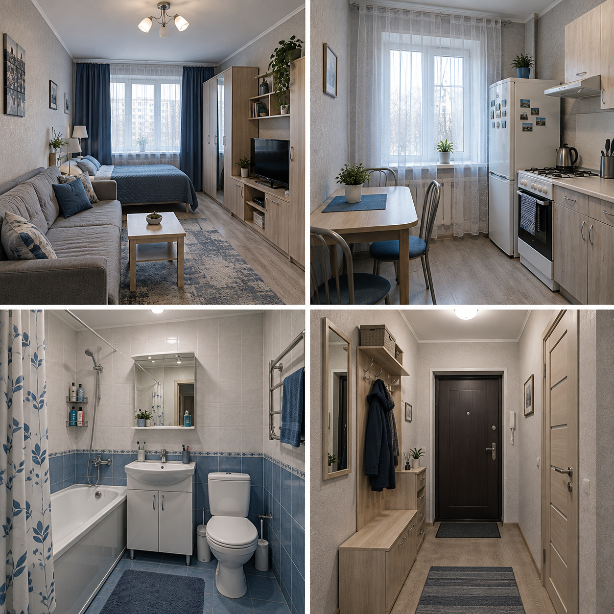 1-комн. квартира, 32 м². г. Москва