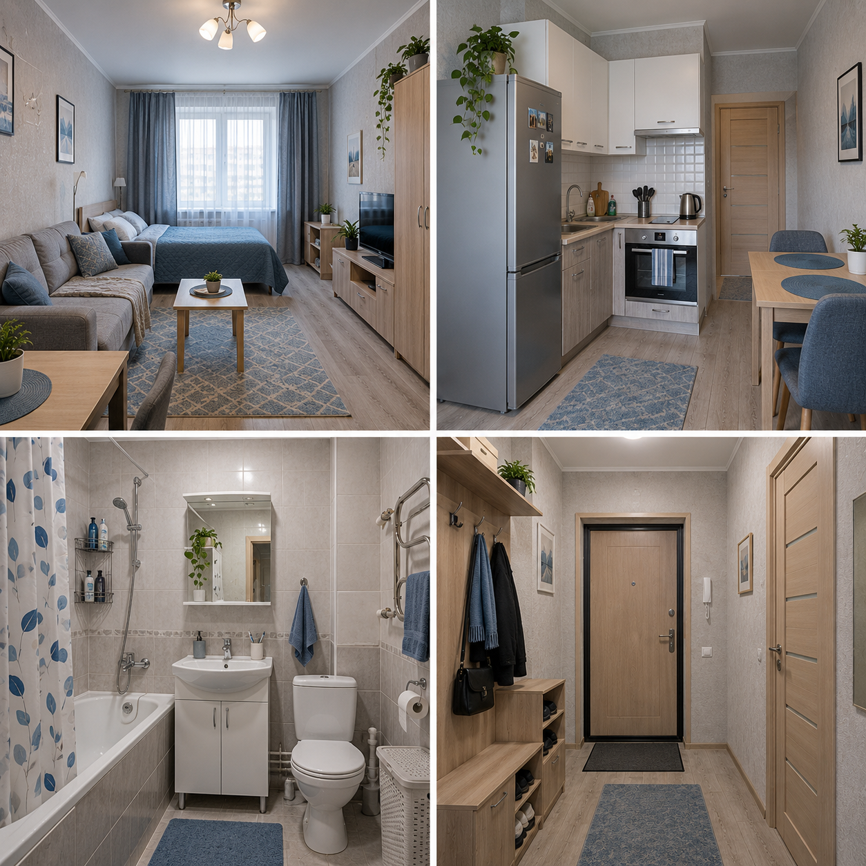 1-комн. квартира, 36 м². г. Москва