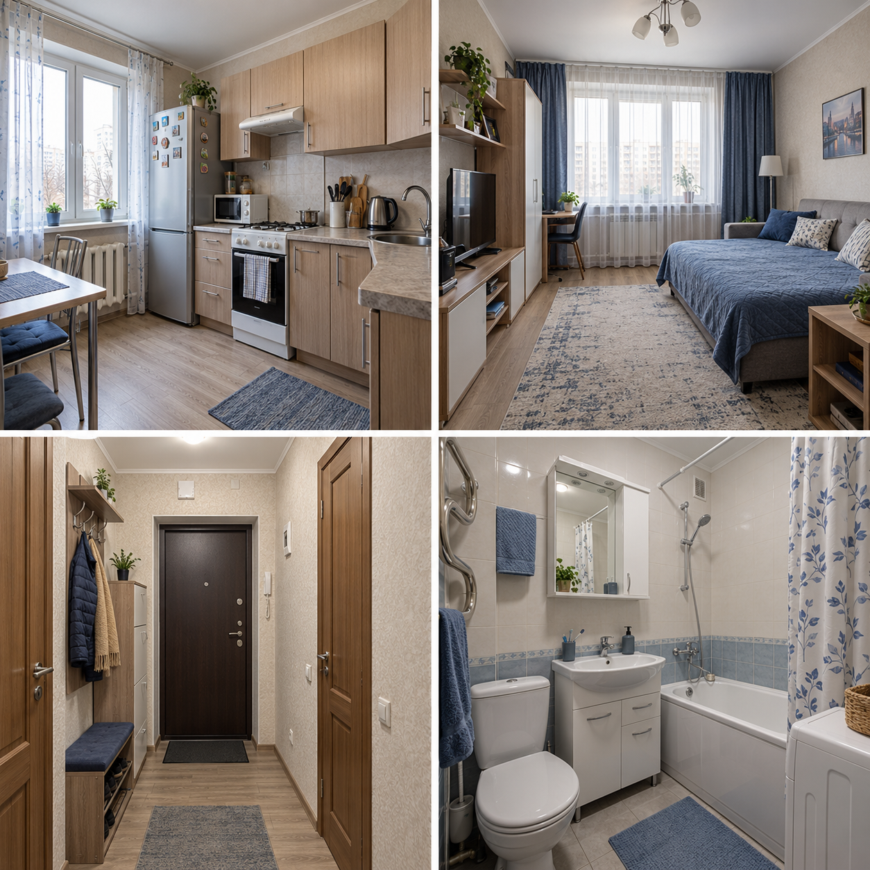 1-комн. квартира, 38 м². г. Москва