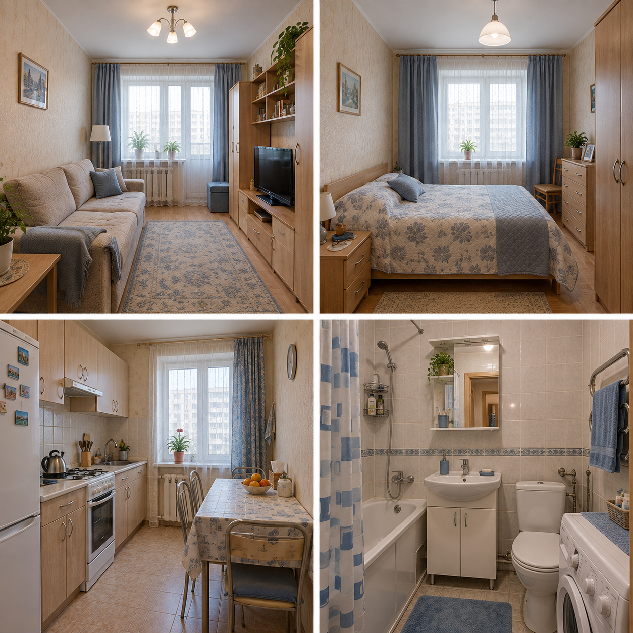 2-комн. квартира, 40 м². г. Москва