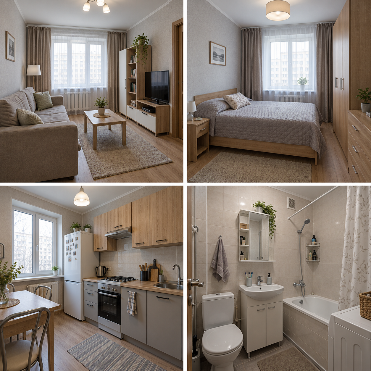 2-комн. квартира, 42 м². г. Москва