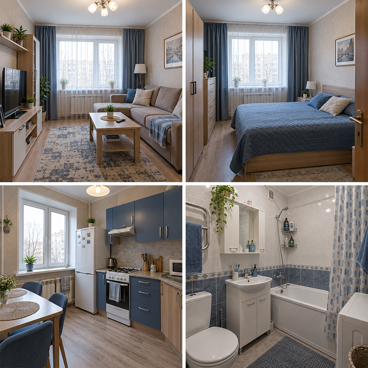 2-комн. квартира, 48 м². г. Москва
