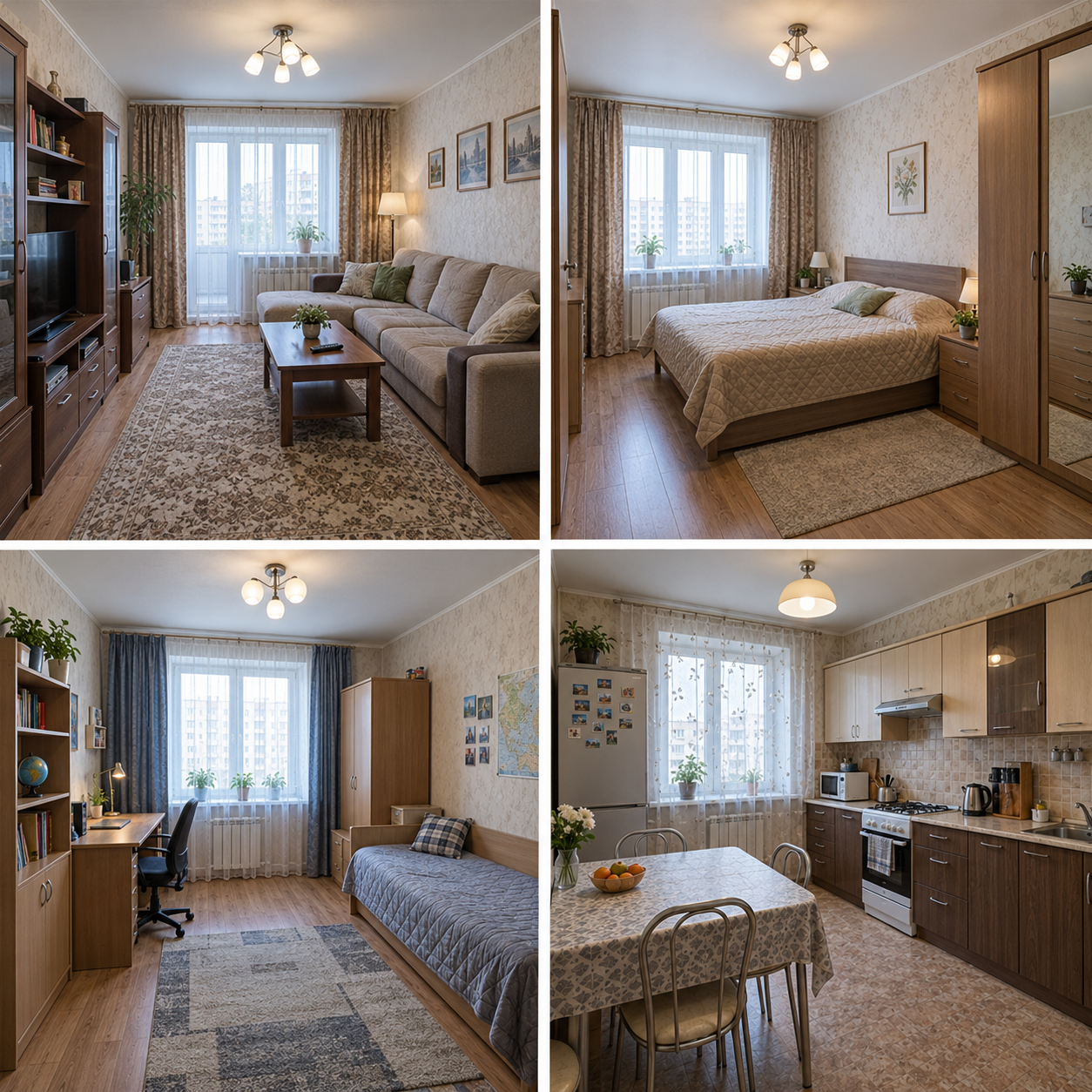 2-комн. квартира, 65м². г. Москва
