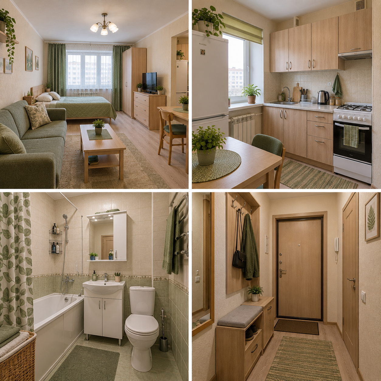 1-комн. квартира, 38 м². г. Наро-Фоминск