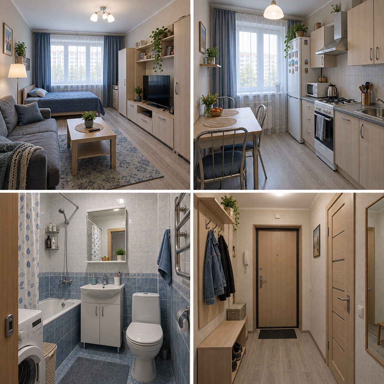 1-комн. квартира, 34 м². г. Одинцово