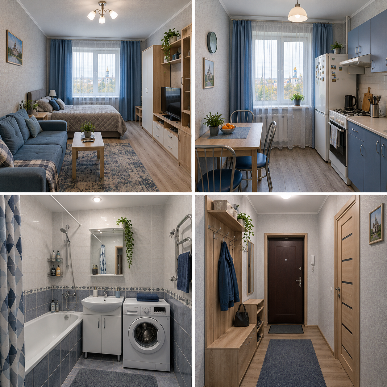 1-комн. квартира, 52 м². г. С. Посад