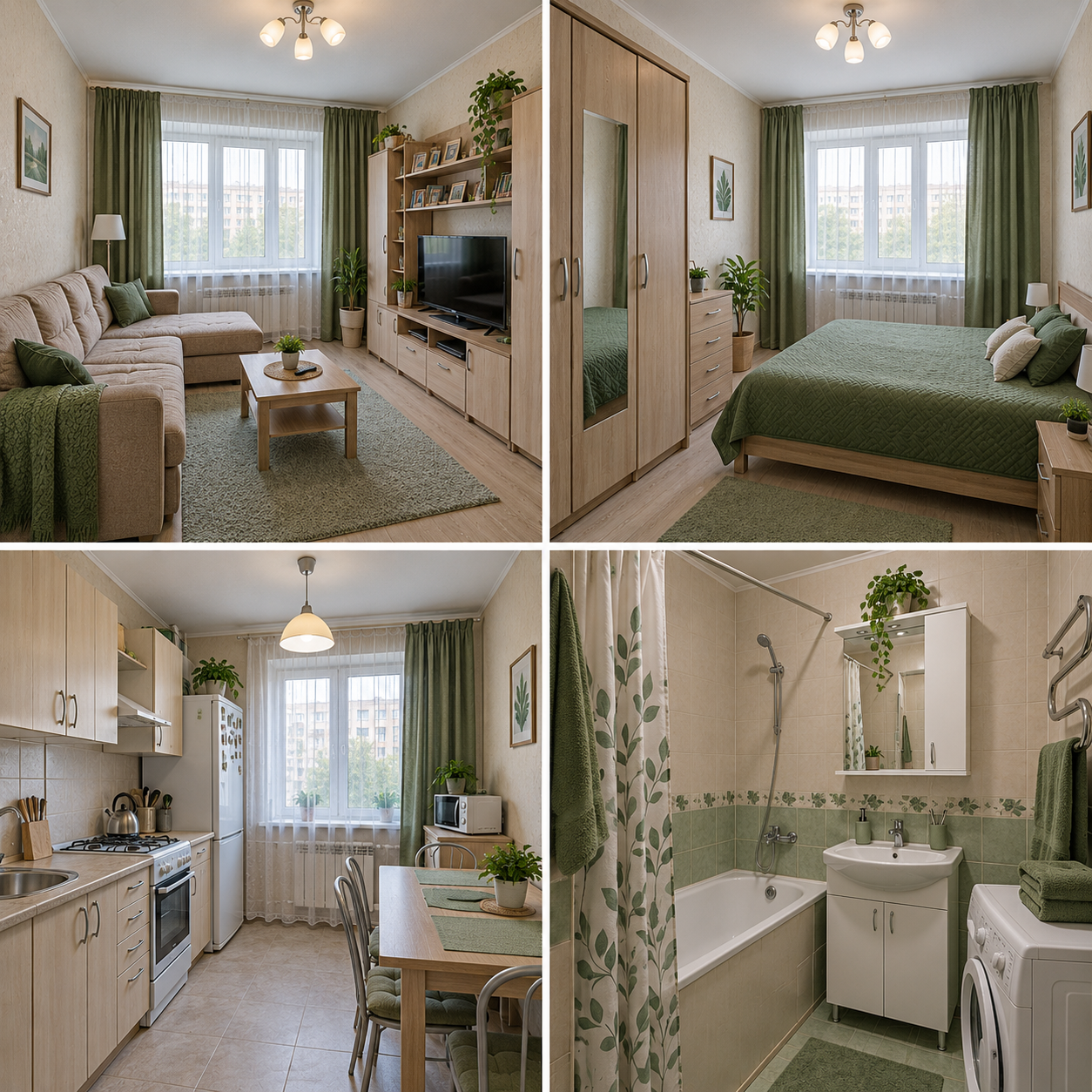 2-комн. квартира, 50 м². г. Видное