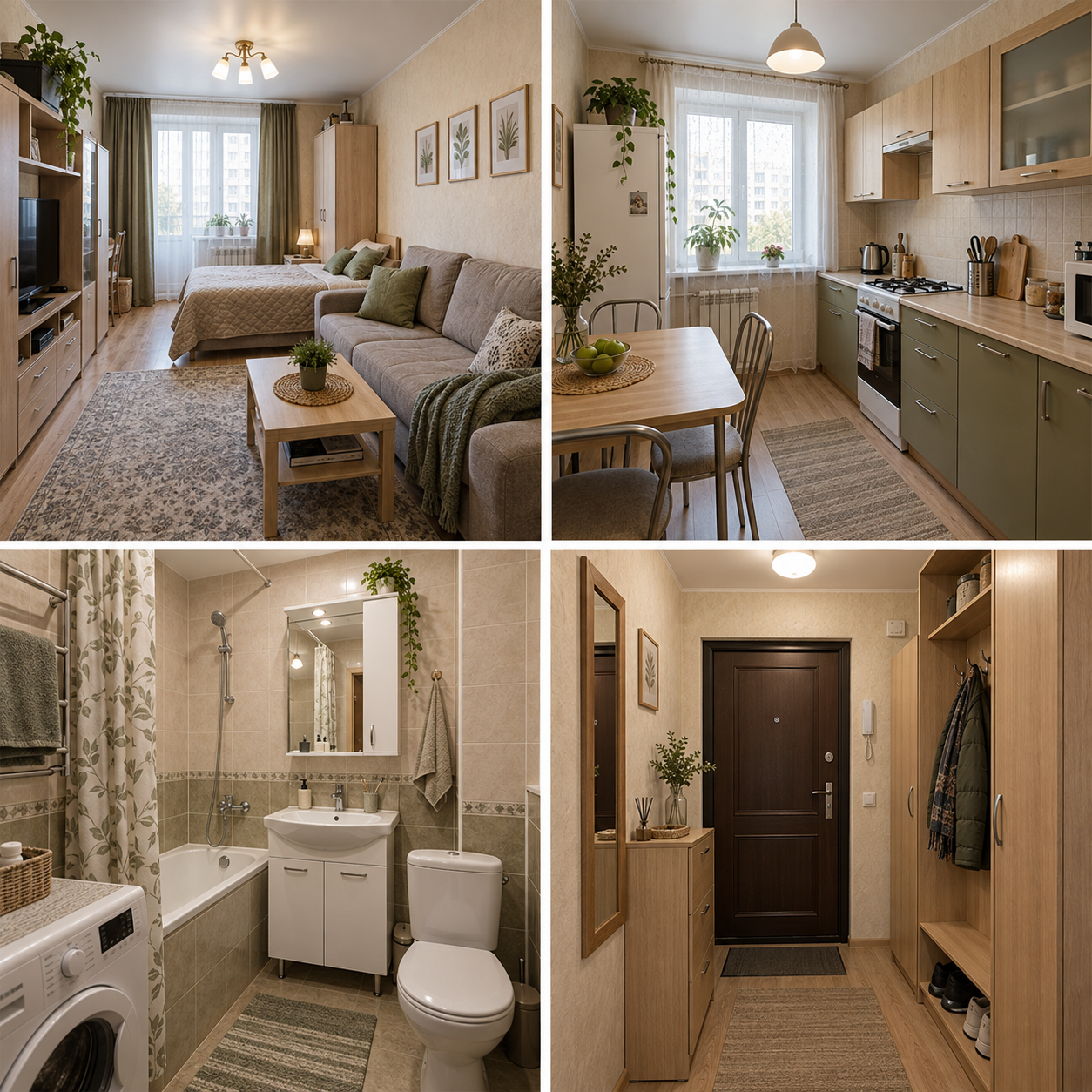1-комн. квартира, 38 м². г. Зеленоград