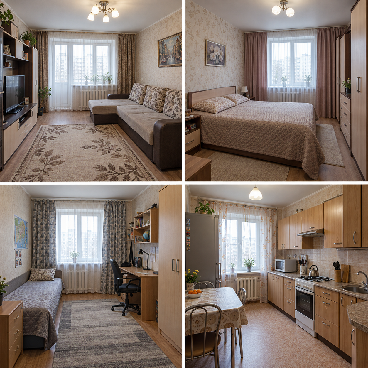 4-комн. квартира, 88 м². г. Зеленоград